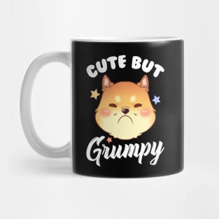 Cute Kitty Is Cute But Grumpy Kitten Upset Pouting Mug